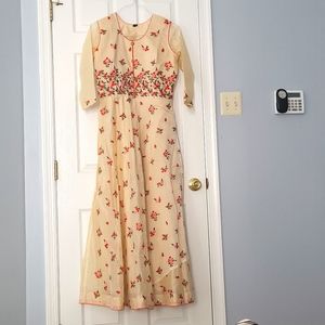 Brand new Indian ethnic wear floor length gown.